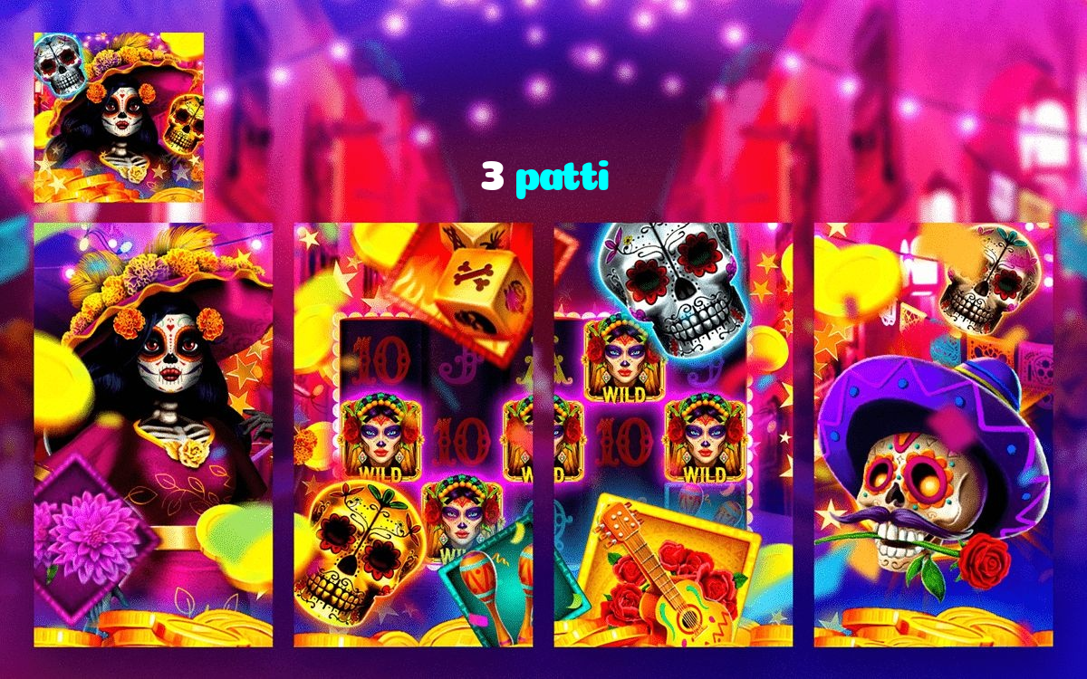 3 patti casino presented on mobile device in Pakistan with slots and live games